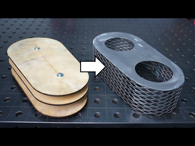 Can Thin Wood form Metal? Making plywood metal forming tools with the xTool P2 CO2 Laser Cutter