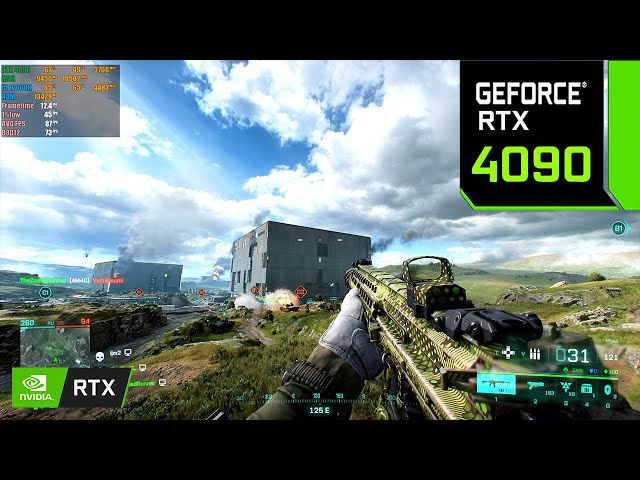 Battlefield 2042 Season 3 : RTX 4090 24GB ( 4K Ultra Graphics RTX ON / DLSS OFF )