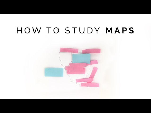how to study maps 🗺 the best geography study techniques