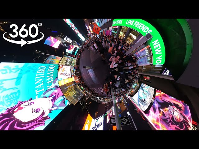 360° Demon Slayer Times Square Takeover