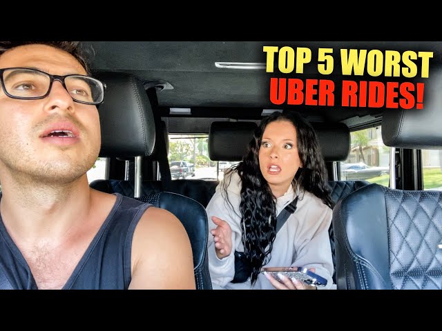 TOP 5 WORST UBER RIDES CAUGHT ON CAMERA! *UBER DRIVER KICKS OUT PASSENGERS*