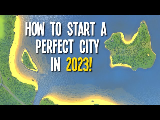 How to Start a Perfectly Balanced FINAL Vanilla City in Cities Skylines (2023)