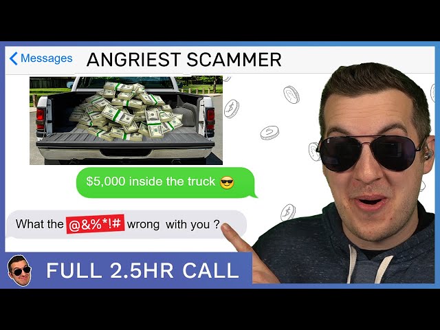 This Might Be The Angriest Scammer of The Year...(full 2.5hr)