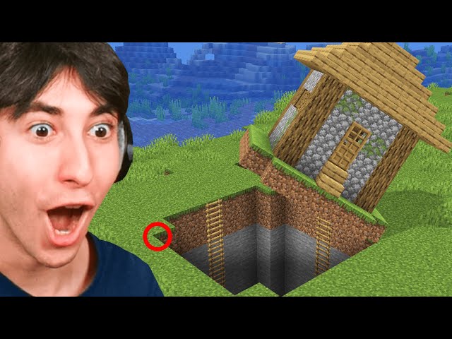 I Found a Villager's Secret Base in Minecraft