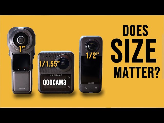 Finally! It's time to buy a 360 camera - Kandao QooCam 3 (vs Insta360 x3, One Inch)