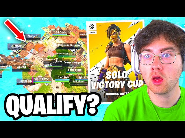 Can I Qualify In The First Solo Cash Cup Of Season 2 Fortnite? (Full Tournament)