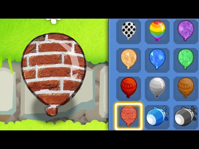 The BRICK BLOON in BTD 6!