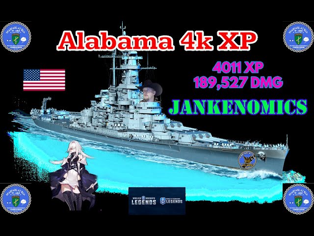 Alabama 4k XP - World of Warships Legends