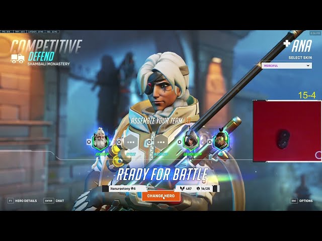 24k Heal! This is the #1 Ana Gameplay?! Gale Adelade Ana Overwatch 2 Season 5 Top 500 Gameplay