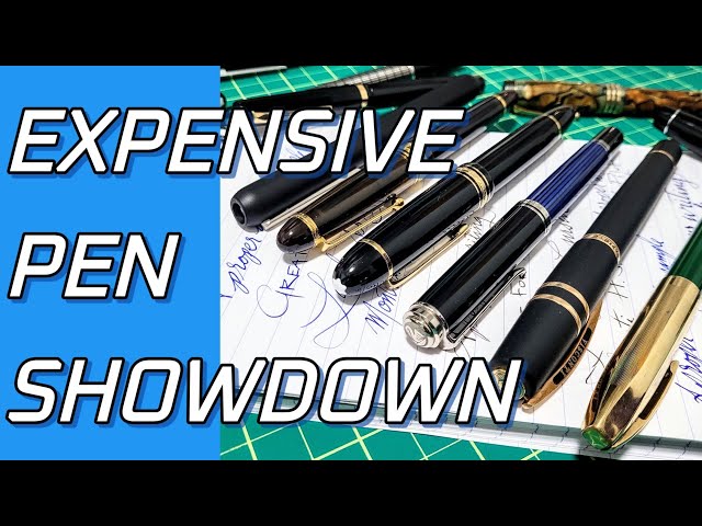 Comparison Of Popular Expensive Fountain Pens