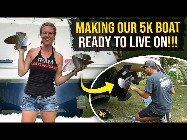 Prepping our 5k boat for 10 day adventure!!!