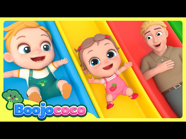 Happy Song - If You Happy - Outdoor Playground: Slide, Swing | Boojococo Nursery Rhymes & Kids Songs