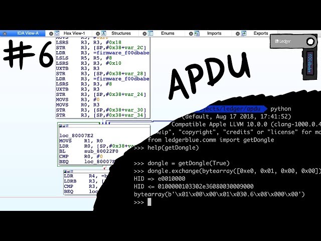 APDU Communication between Device and Host - Hardware Wallet Research #6