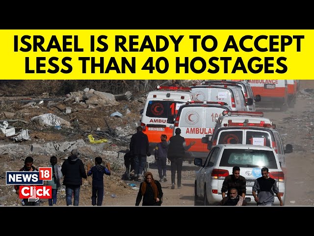 Israel Said Willing To Accept Release Of Fewer Than 40 Hostages In Truce’s First Phase | N18V