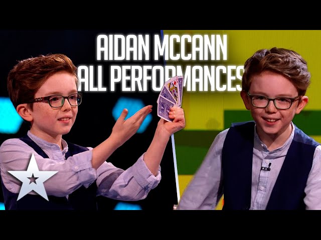 Step into the MAGICAL world of Aidan McCann | All Performances | Britain's Got Talent