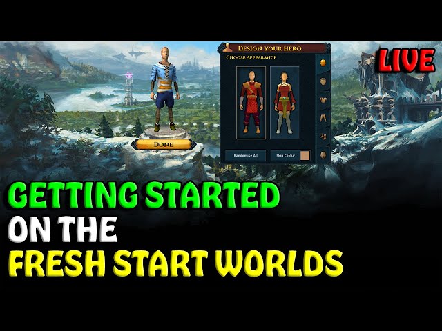 Getting Started On The Fresh Start Worlds! - Basic Starting Guide - Useful Tips