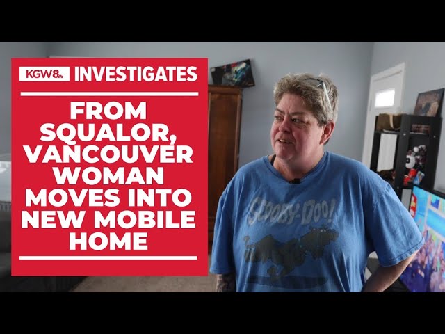 After months living in squalor, Vancouver renter moves into newer mobile home