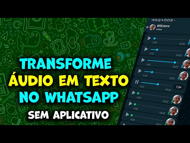 HOW TO TURN AUDIO INTO TEXT ON WHATSAPP