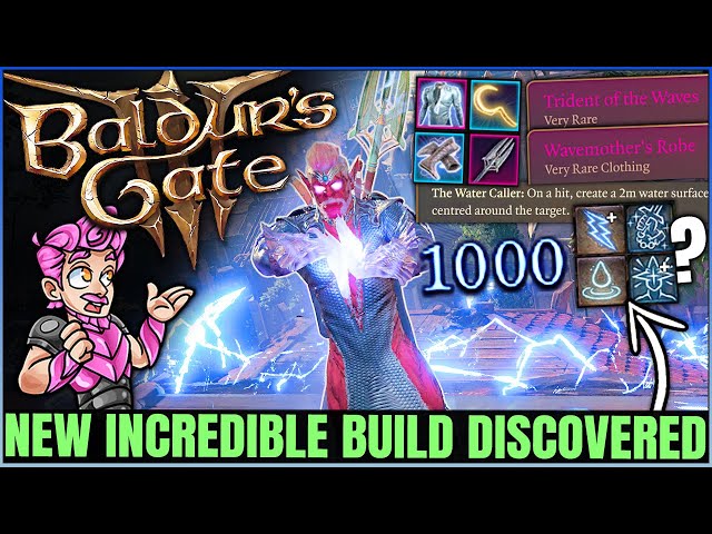 Baldur's Gate 3 - NEW INFINITE LIGHTNING IS BROKEN - Best Fighter Wizard Build Guide & Multiclass!