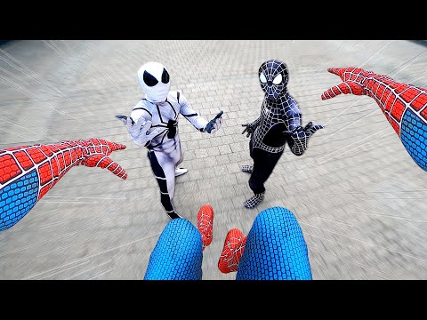 Team SPIDER-MAN vs BAD GUY