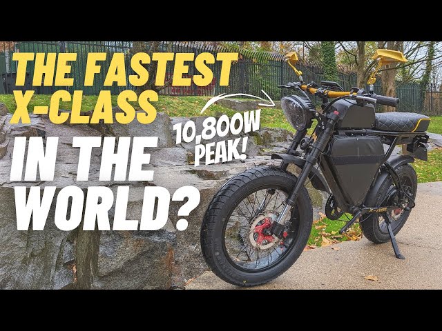 This bike is TOO FAST! 5000W Ariel Rider X-Class First Impressions