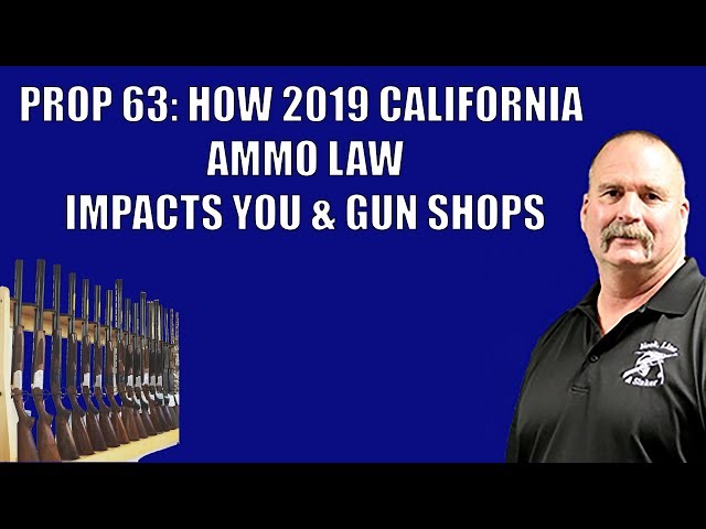 Impact of California Ammo and Gun Law Starting July 1