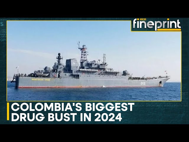 Colombian navy seizes largest shipment of cocaine | WION Fineprint