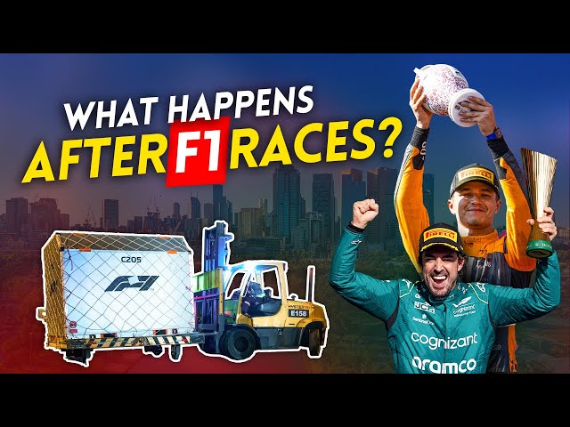 What happens AFTER an F1 RACE?