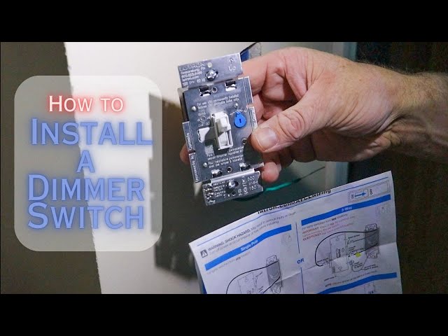How to Install Single Pole and Three Way Dimmer Switches | TESMEN Non-Contact Voltage Tester Review