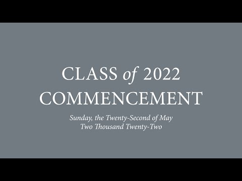 Clark University's 118th Commencement Ceremony