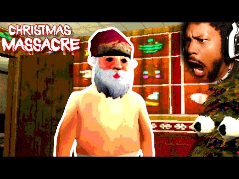 a horror game where YOU are the KILLER [Christmas Massacre]