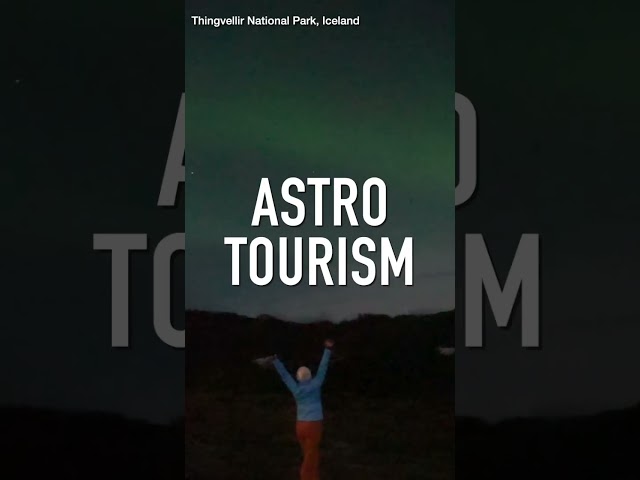 Astrotourism: travelling to see the night sky ✨#shorts