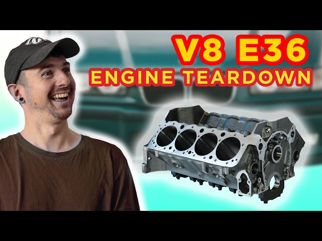 E36 Coupe V8 swap - ENGINE TEARDOWN