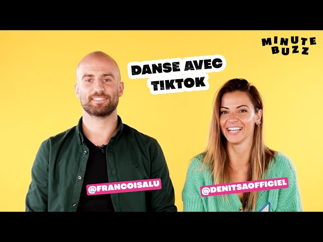 François Alu et Denitsa Ikonomova s'attaquent aux danses TikTok et mettent leur note 👀😂