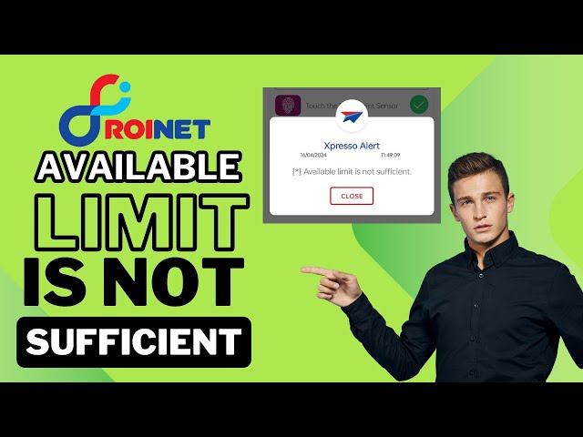 Roinet  XPRESSO | Aeps Error | Available Limit is Not Sufficient | Problem and Solution