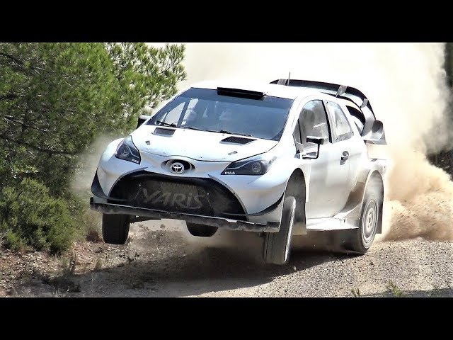 Test Jari-Matti Latvala | Toyota Yaris WRC on gravel | RallyRACC 2017 by Jaume Soler