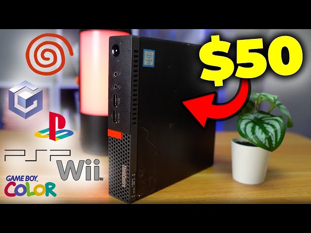$50 Budget Retro Gaming Console PC! EASY AND CHEAP!