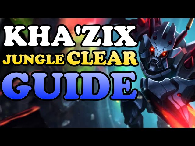 Season 11 Updated Kha'zix Jungle Clear Guide!