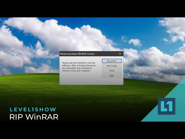 The Level1 Show May 31 2023: RIP WinRAR