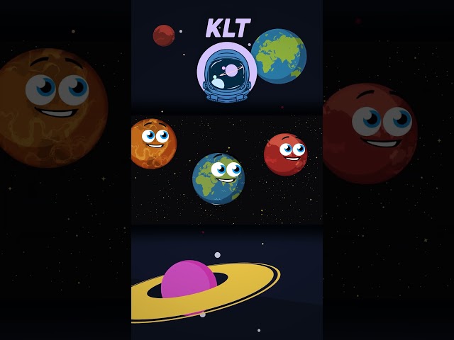 Hi, we're the 8 planets! | KLT #shorts