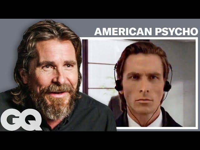 Christian Bale Breaks Down His Most Iconic Characters | GQ