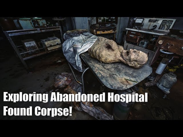 Exploring an Abandoned Tuberculosis Hospital - Found a Fake Corpse