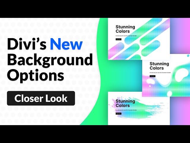How to Combine Divi’s Background Gradient Builder, Masks and Patterns
