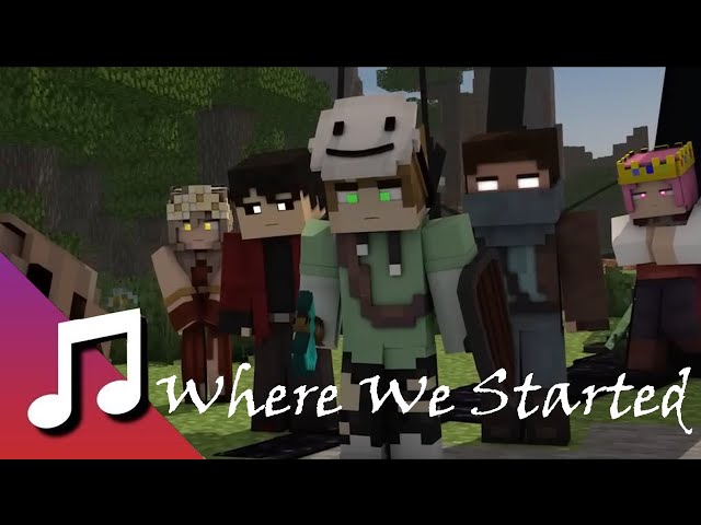 ♪ 'Where We Started' ♪ Montage [JeffVix Minecraft Music Video] AMV
