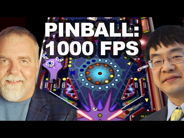 Windows Pinball at 1000 FPS