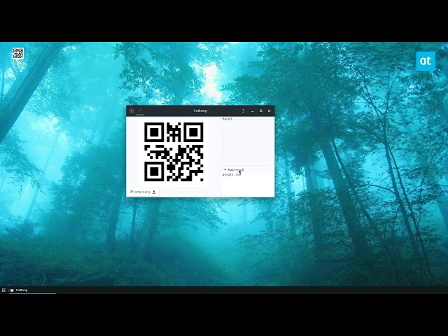 How to scan QR codes from the Linux desktop