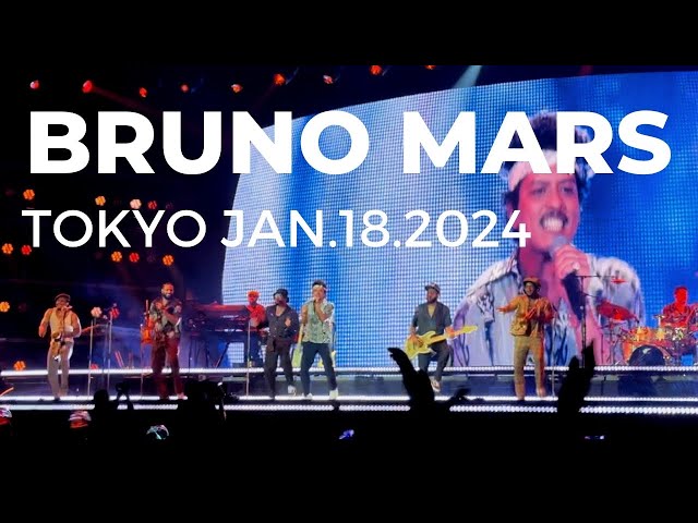 ［FULL］BRUNO MARS Live in Tokyo Jan.18.2024