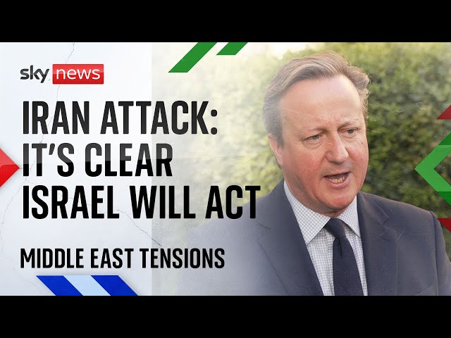 Iran attack: Cameron says Israel is planning retaliation against Tehran