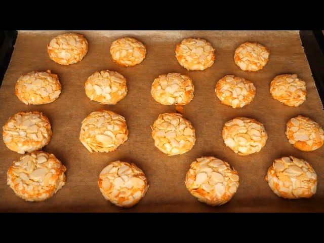 Delicious cookies in 5 minutes and WITHOUT FLOUR | Simple cookie recipe for Christmas ♡