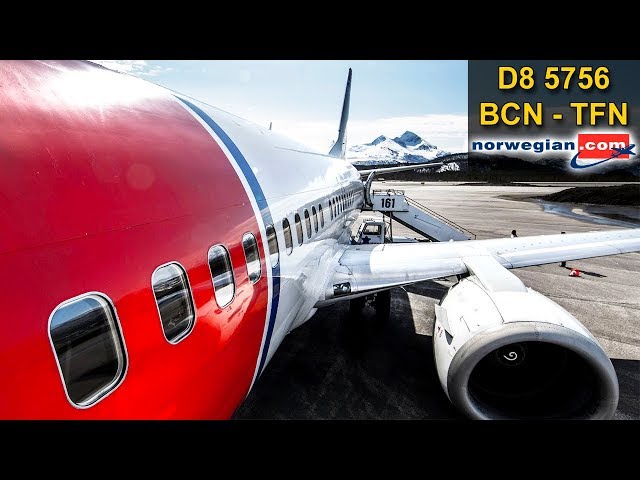 TRIP REPORT | Norwegian | BARCELONA - TENERIFE | SKY INTERIOR Boeing 737